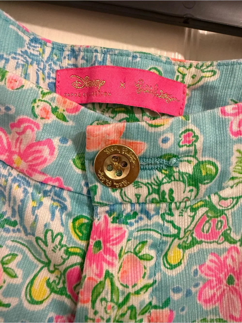 Lilly Pulitzer x Disney Buttercup shorts size 4